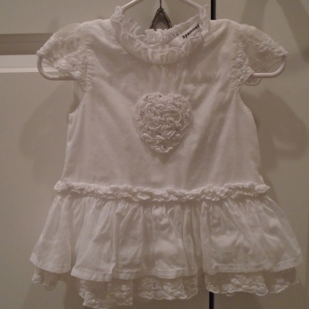 *EUC* Butter soft white dress Easter/BEACH photos!